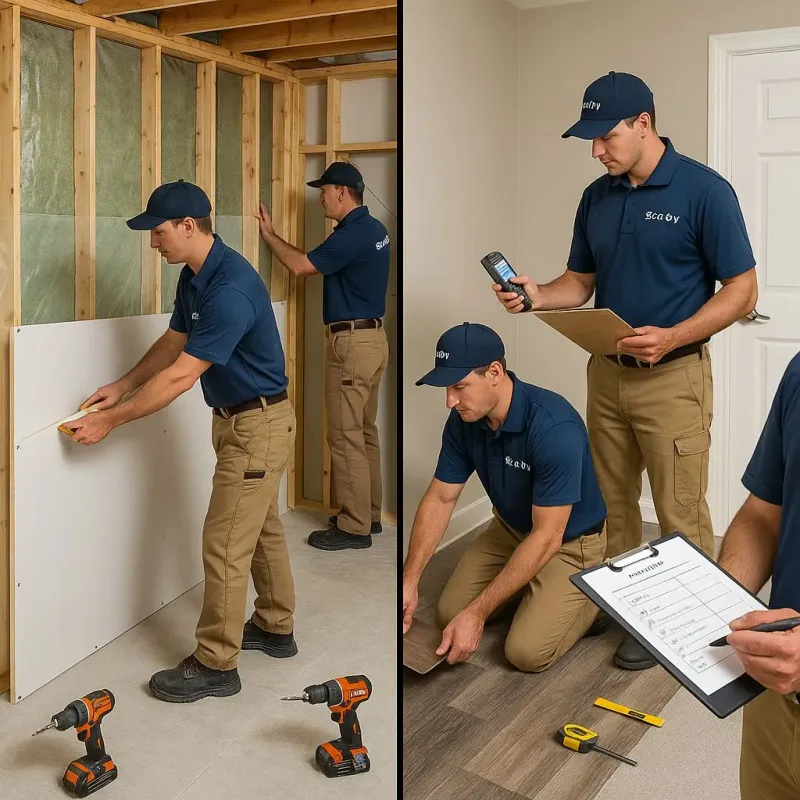 Repairs and Reconstruction process in Greene County, PA